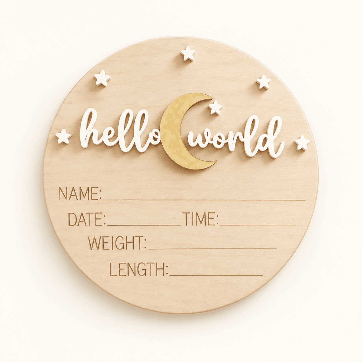 Disk momentesh 'Hello World'