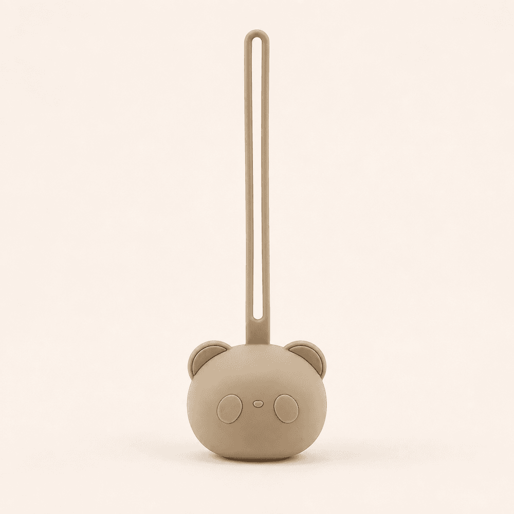 Silicone Pacifier Holder – Panda